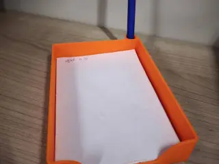 Recycle A4 for notes stand