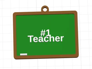 #1 Teacher Chalkboard