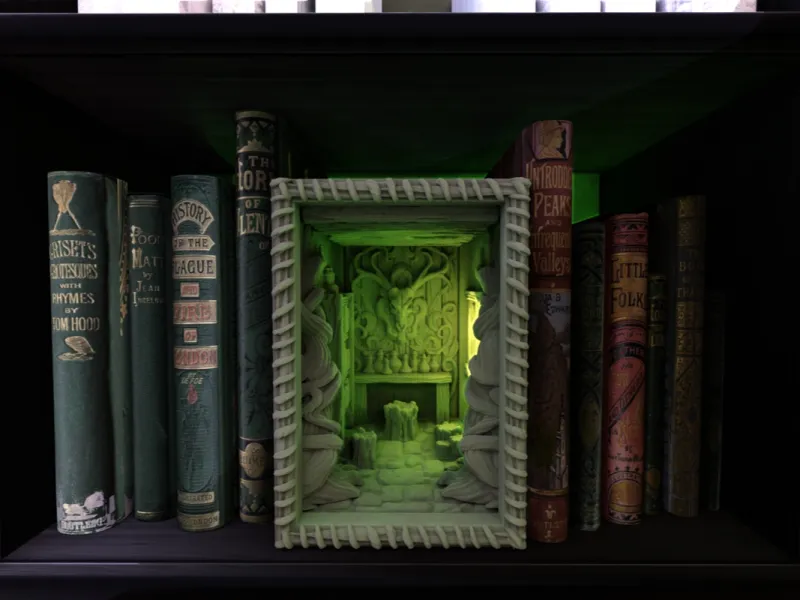 Druid House Booknook