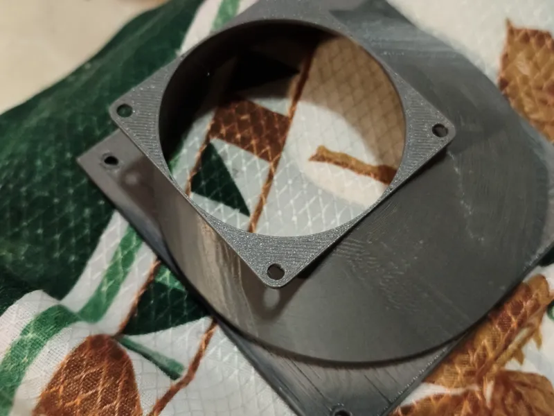 Suporte bloco 70mm pra fan 120mm