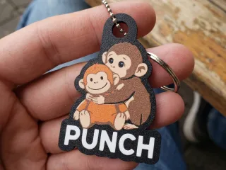 LLAVERO PUNCH THE MOKEY