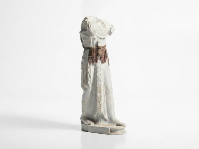 Estatua clásica de Atenea Promacos imprimible en 3D