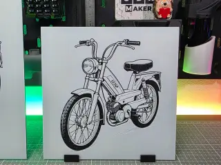 Peugeot 103SP - Hueforge - 3 Colors