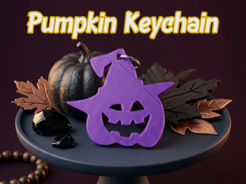 Halloween Pumpkin Keychain (5 grams)
