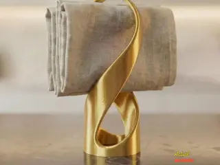 Infinity Towel Holder