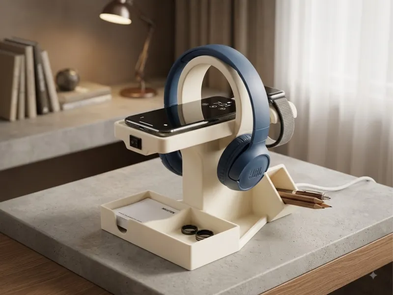 suporte para fones de ouvido