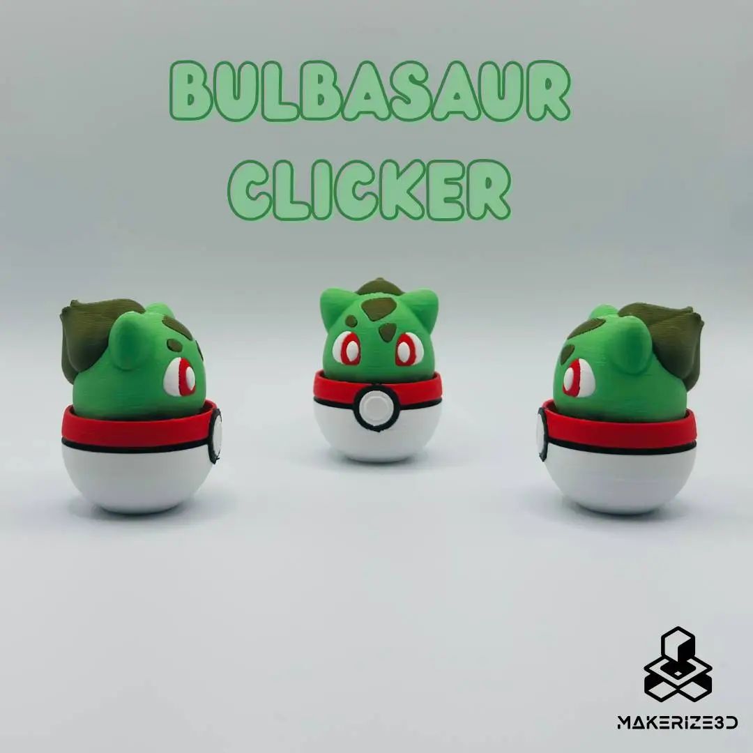 Bulbasaur Clicker – Fidget Toy