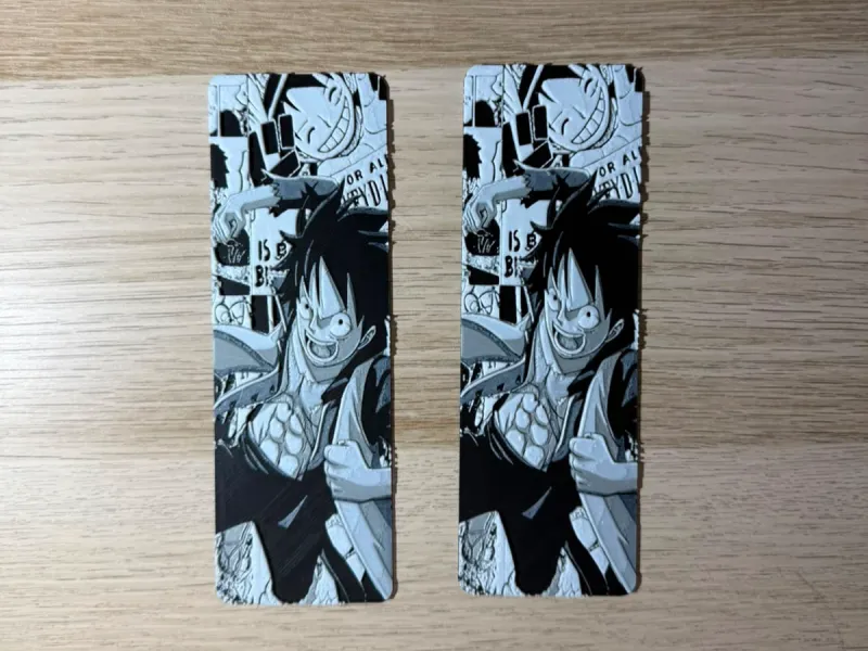 marcapaginas luffy comic