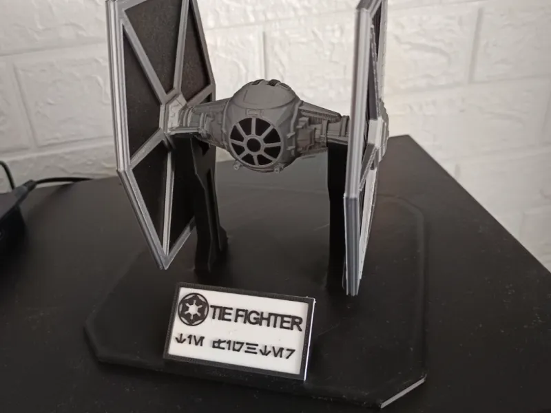 Stand For Tie Fighter Kit Model From Jarizar