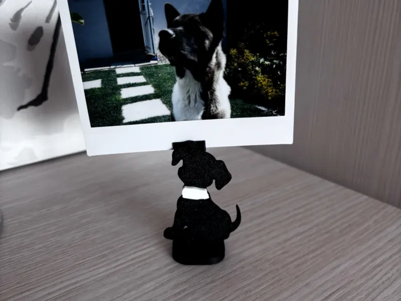 Dog instant photo holder