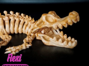 Flexi Skeleton Crocodile
