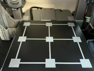 Calibration of the first layer test for all printers
