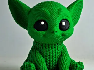 Knitted Baby Yoda - NO AMS & Supports - Cute