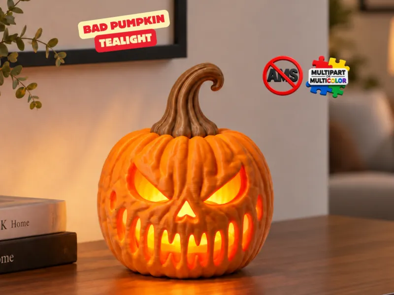 MAUVAISE CITROUILLE THÉLUMINEUSE 🎃🔥