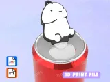 Soda Tab Opener Keychain Little friend-0