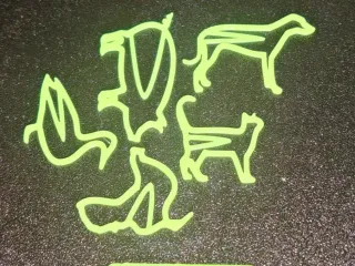 animal paper clips
