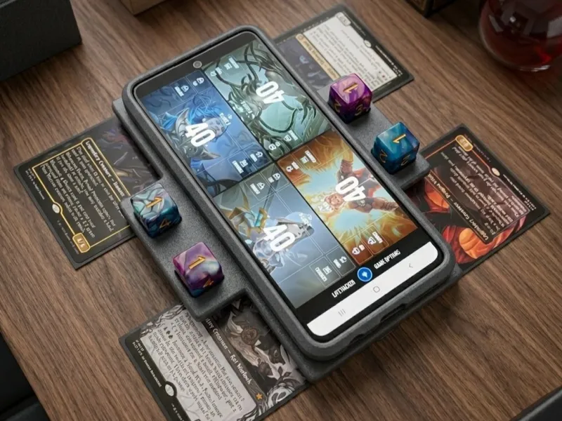 Magic The Gathering (MTG) Commander Phone Stand