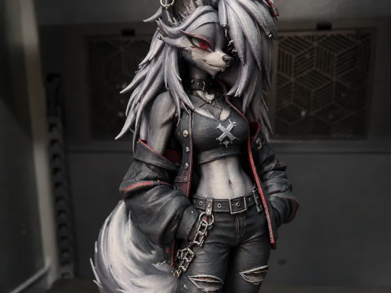 Helluva Boss Fan Art – Loona’s Little Sister!