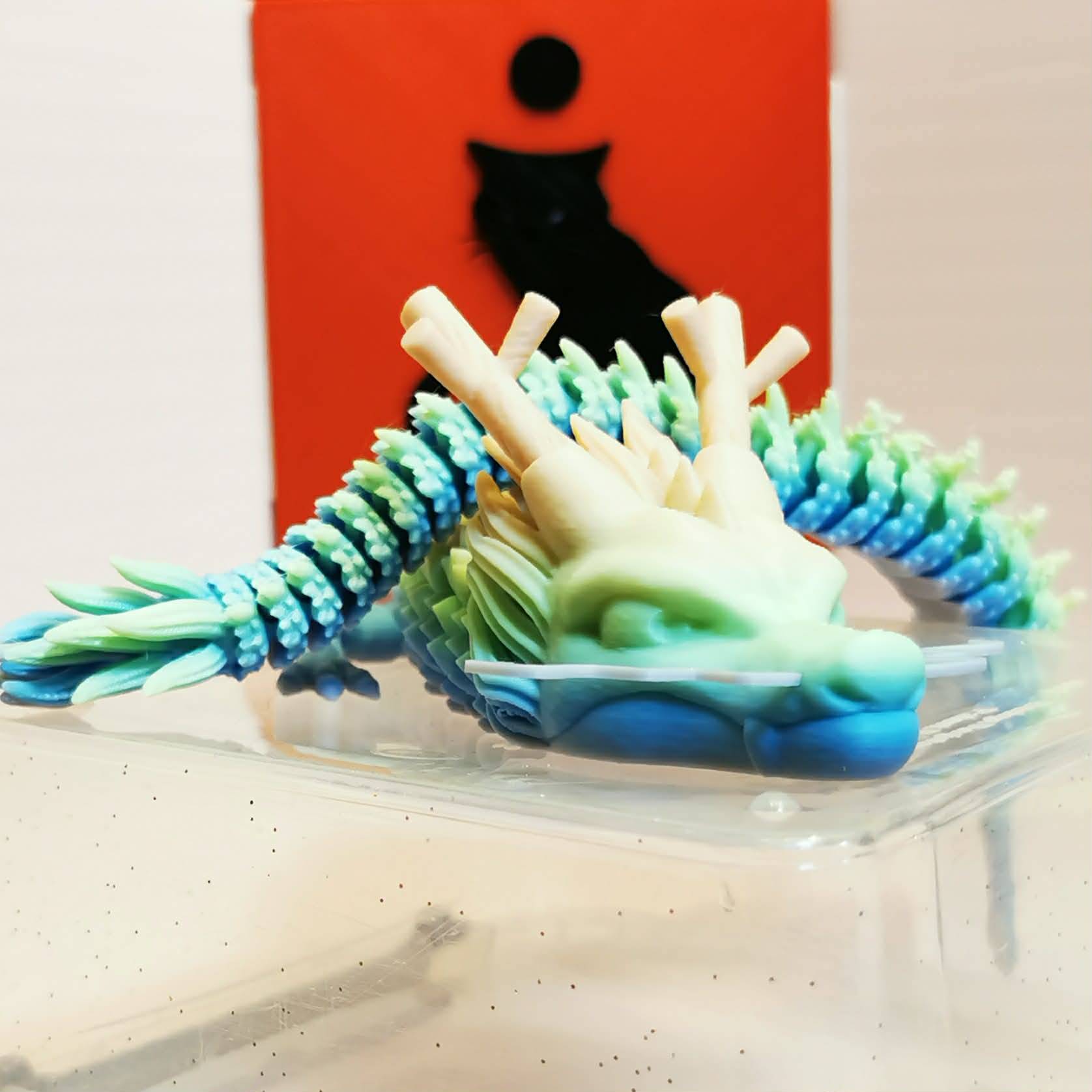 Flexi Dragon - Toys - PLA - 3D printed product - фото 4