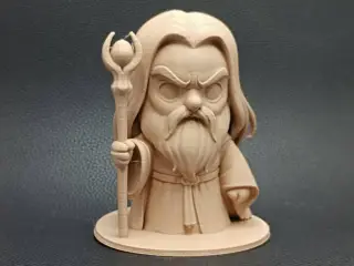 Wizard of Isengard Chibi Saruman the White LOTR