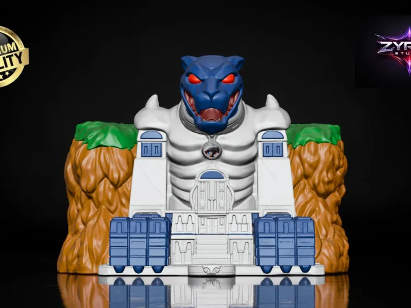 ThunderCats Funko Cat’s Lair STL  Chibi Base Diorama 3D