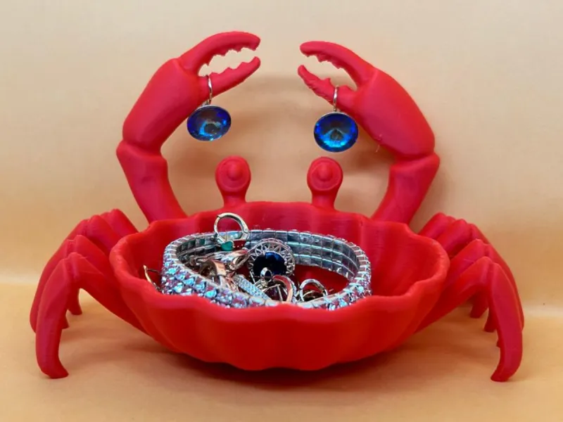Crab Jewelry Dish
