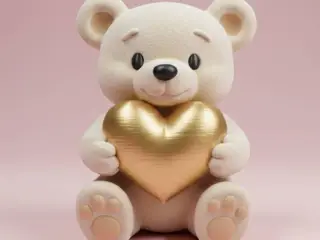 Cute Bear Valentines Day