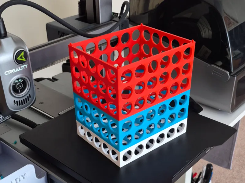 Stacking Baskets - 3 sizes 30mm, 55mm and 80mm Deep