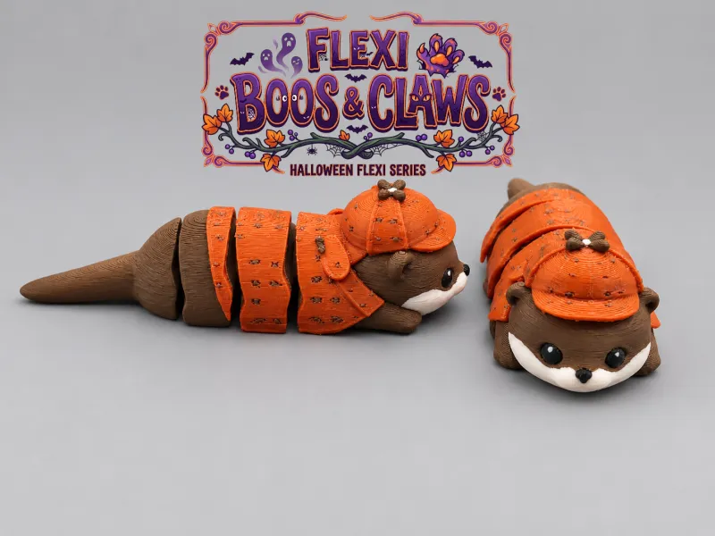 探偵カワウソハロウィンフレキシ - フレキシブーズ＆クロー