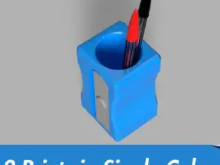 Pencil Sharpener Pens Holder