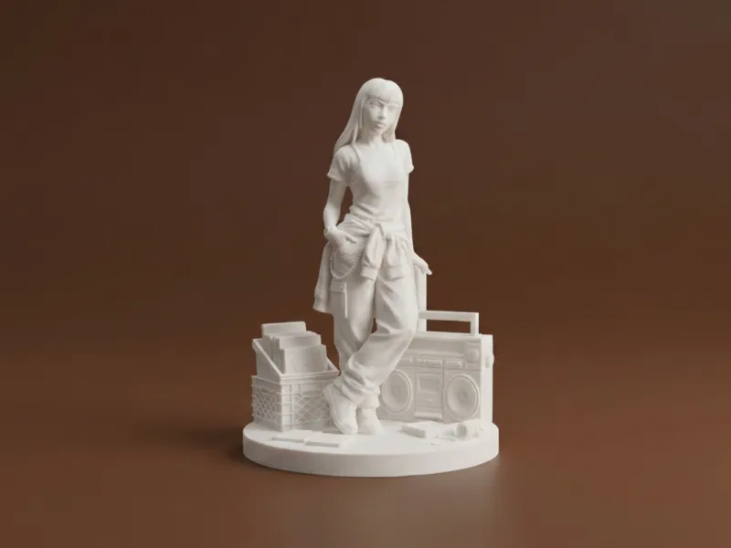 カサンドラ – ミックステープにインスパイアされたキャラクターフィギュア
