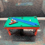Functional Mini Billiards Table - Full Playable Set