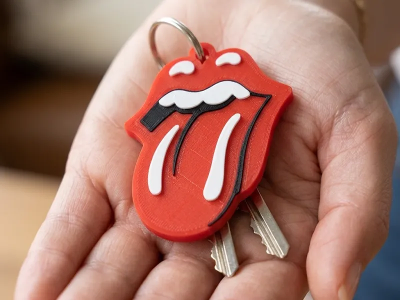 llavero rolling stones