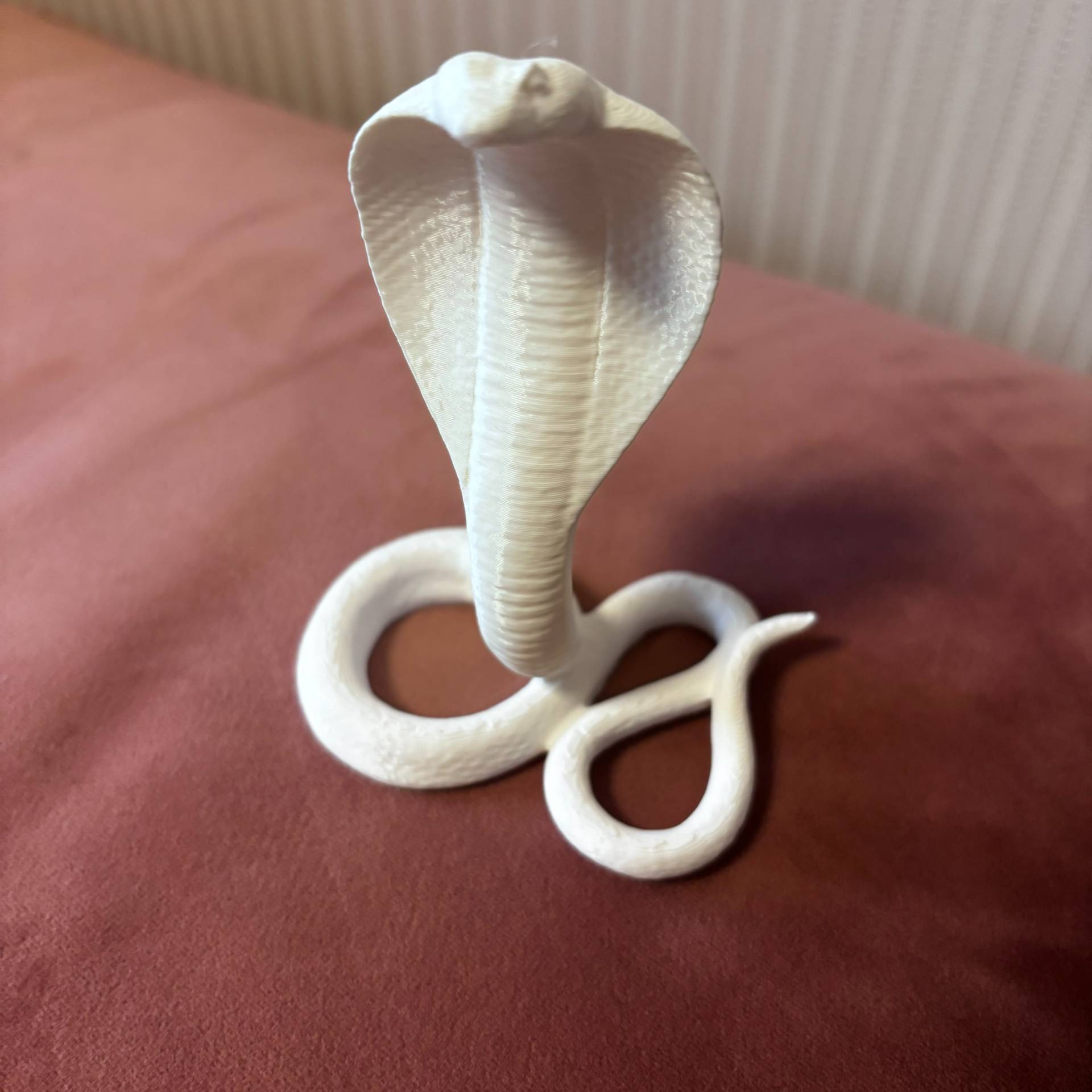 King cobra snake year sculpture