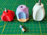 Short screwdriver handles for screwdriver bits-0