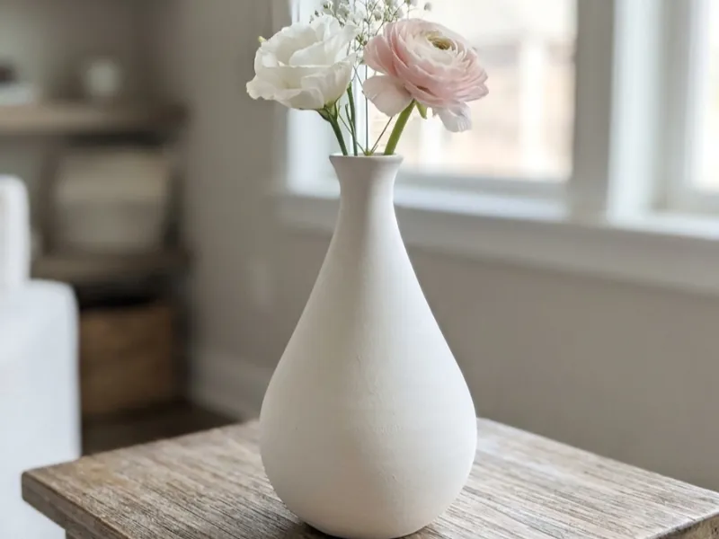 florero gota / minimalist drop vase