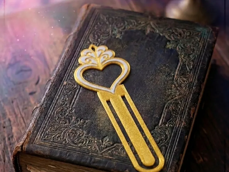 Heart Bookmark (Portuguese Viana Heart)