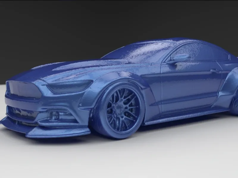 FORD MUSTANG 2016 SCAN 3D