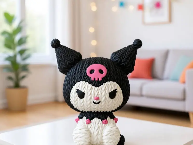 Hello Kitty系列库洛米 - 针织风 - 钩织