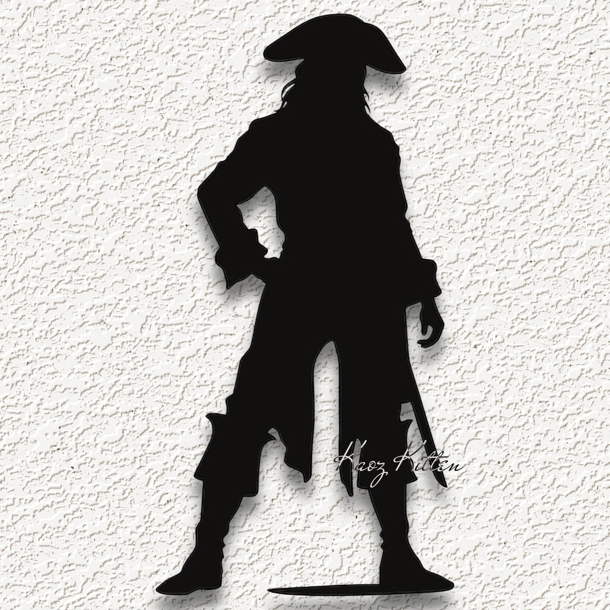 Caribbean pirate wall art home decor