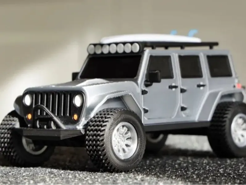 JEEP Wrangler - 52 part fully printable