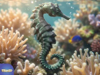 Seahorse Fridge Magnet