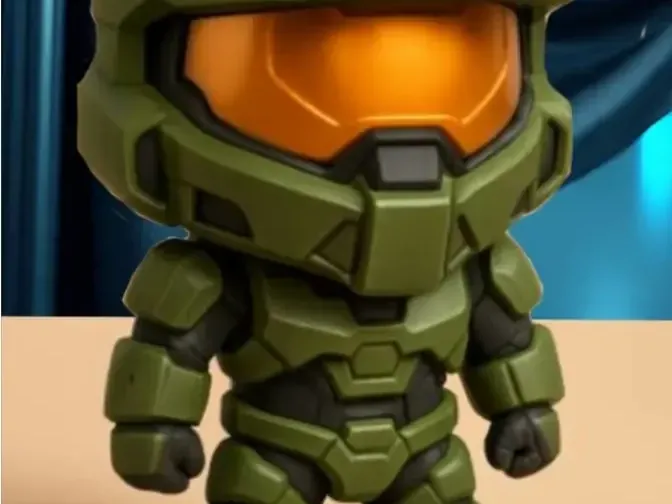 Adorável Agente HALO CUBE ME 3D
