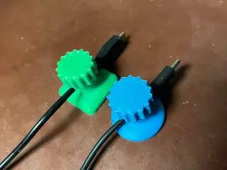 Holder, Cable clip for table, wall simple