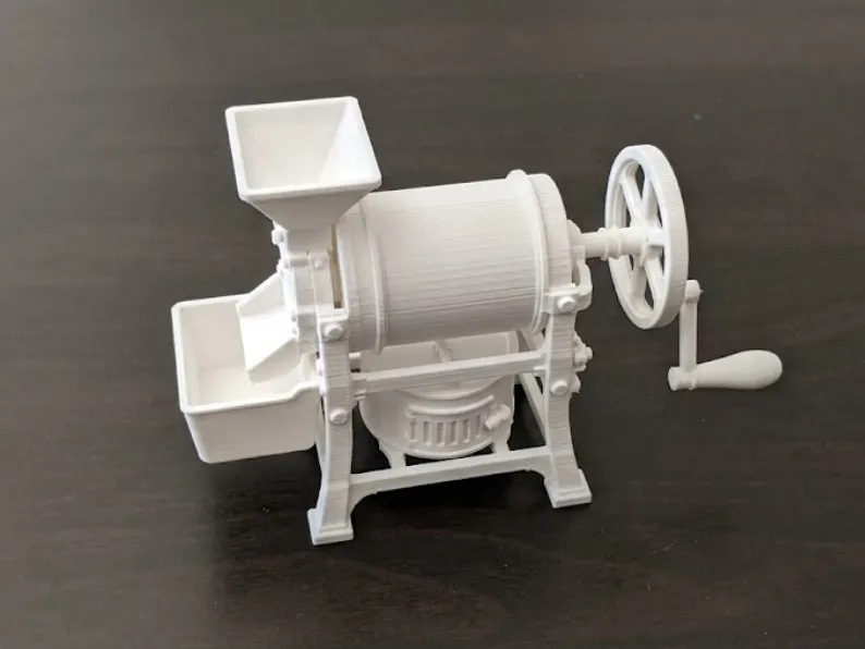 Vintage Coffee Roaster - Realistic Miniature