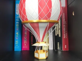 The Victoria, hot air balloon from "five weeks in a balloon"