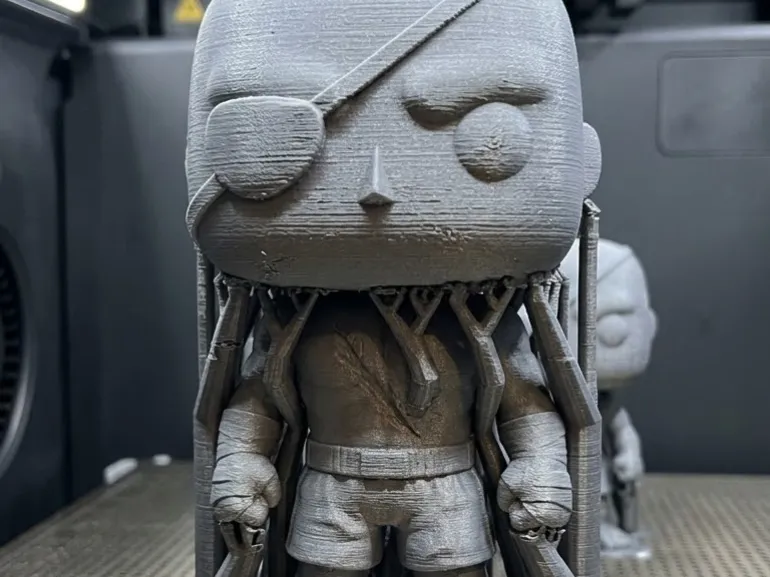 Sagat Funko STL Street Fighter Chibi Figure 3D Print