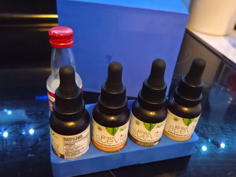 Organiseur de saveurs SodaStream avec couvercle