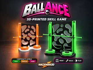 BALLance - 3D-Printed Ball Balance Game