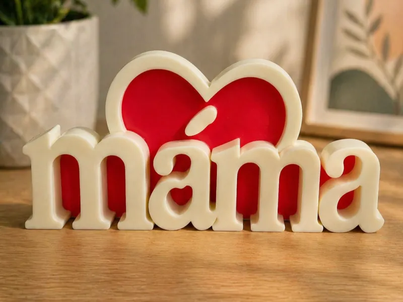 Mama Hart Bordje – Leuke Moederdagdecoratie